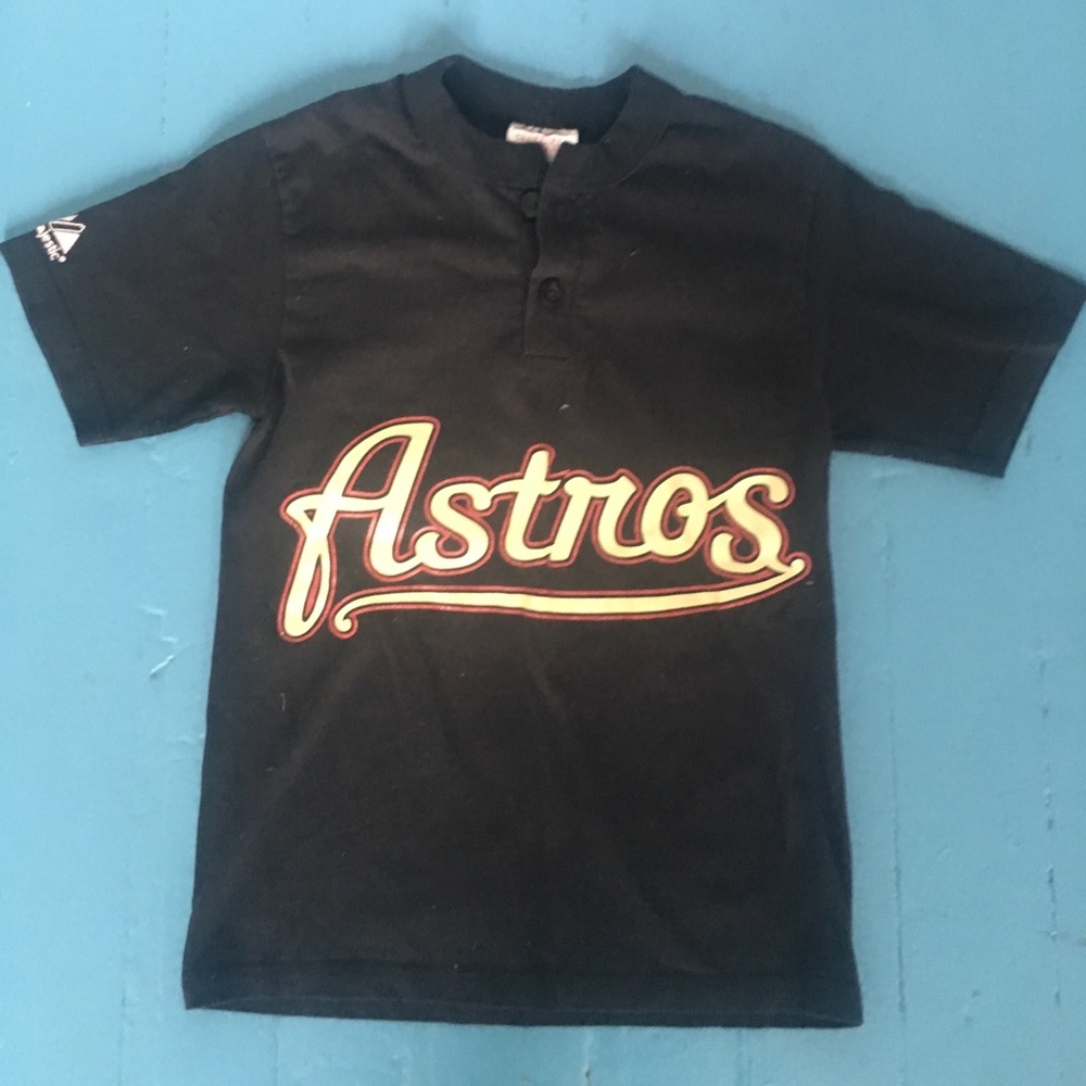 Vintage Astros boys baseball tee